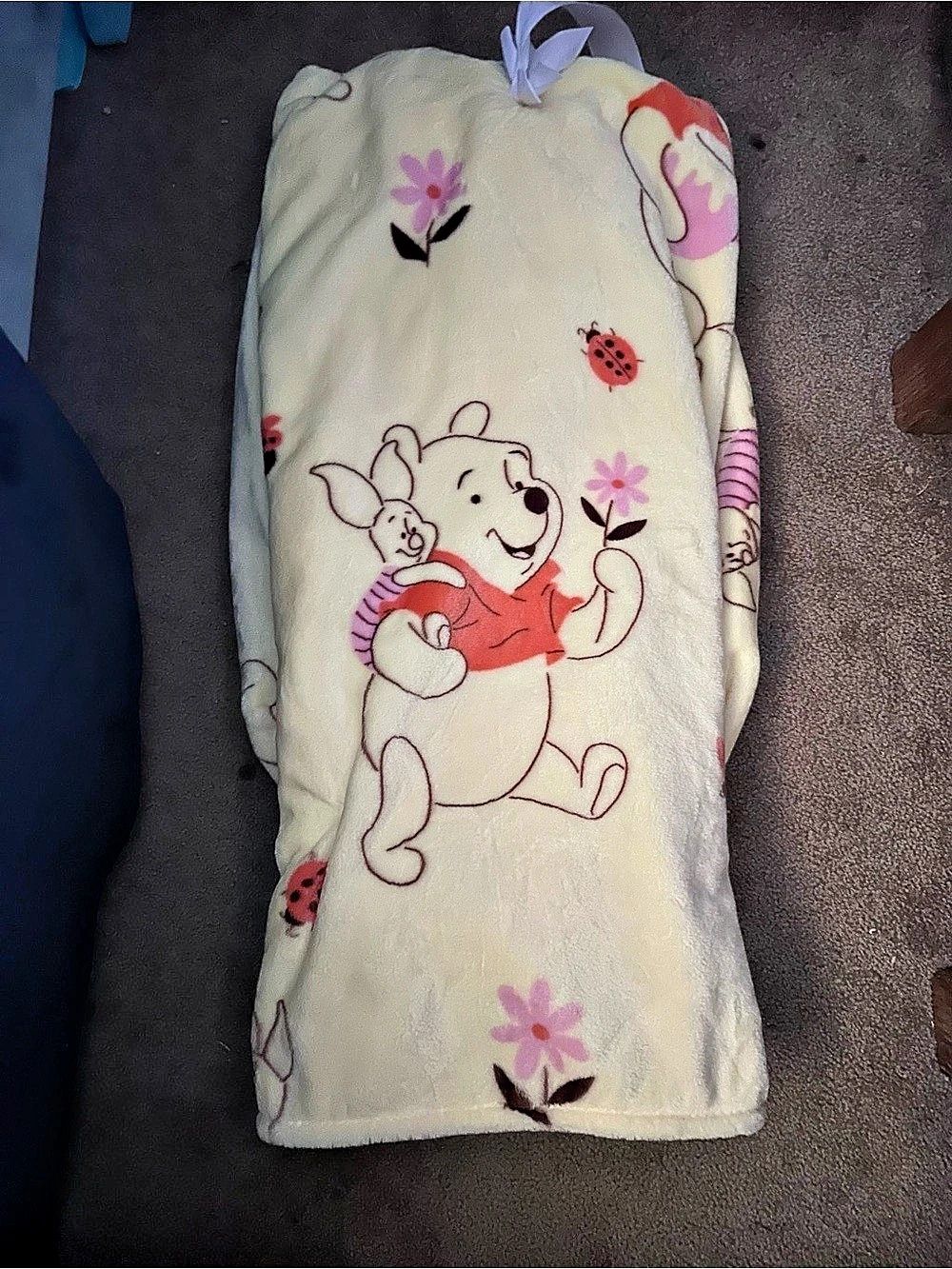Disney Winnie the Pooh blanket.